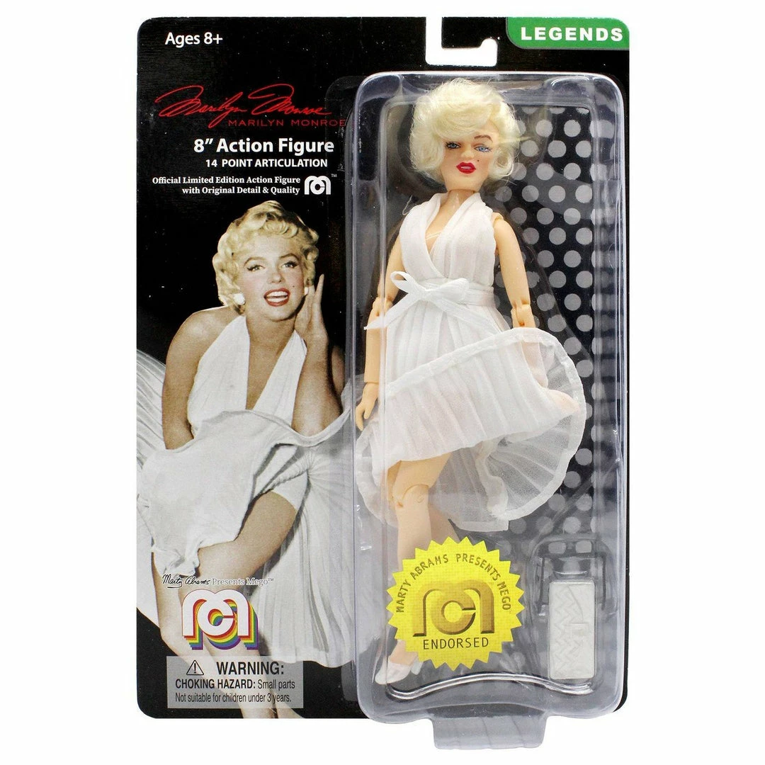 Mego Legends Marilyn Monroe 8" Action Figure Mego Legends Marilyn Monroe 8" Action Figure