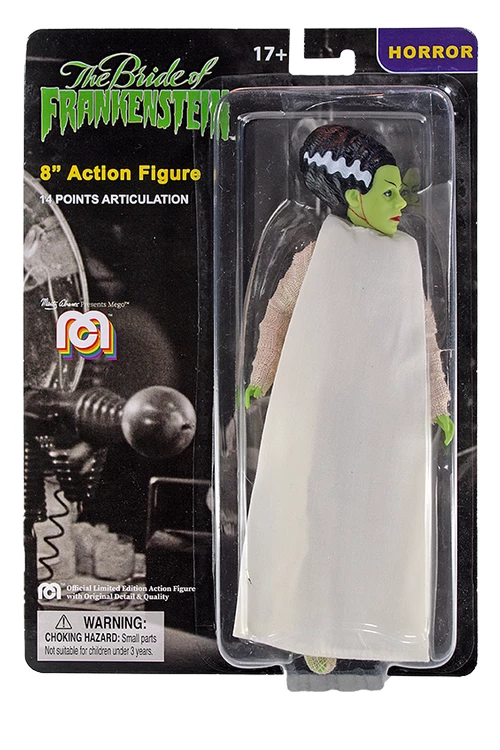 All Mego Mego Horror Wave 11 - Universal Monsters Bride Of Frankenstein 8" Action Figure All Mego Mego Horror Wave 11 - Universal Monsters Bride Of Frankenstein 8" Action Figure