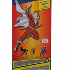 Damaged Package Mego DC Shazam 14" Action Figure 4 Damaged Package Mego DC Shazam 14