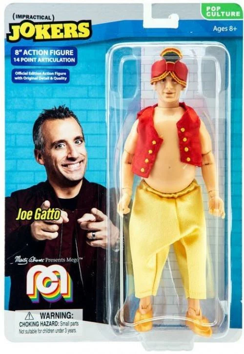 All Mego Mego Impractical Jokers Pop Culture Joe Gatto 8" Action Figure