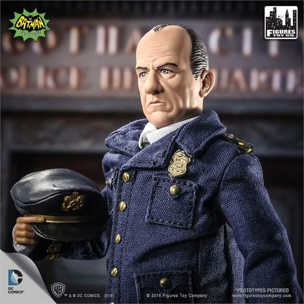 Figures Toy Company Batman Classic TV Series - Chief O'Hara 8" Action Figure Figures Toy Company Batman Classic TV Series - Chief O'Hara 8" Action Figure