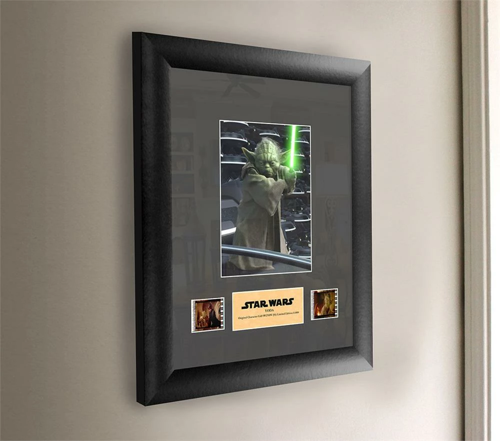 Film Cells LTD. Star Wars (Yoda) Presentation Film Cell Film Cells LTD. Star Wars (Yoda) Presentation Film Cell