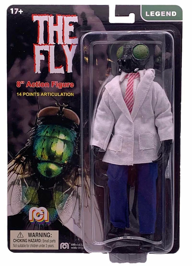 Mego Sci-Fi Wave 8 - The Fly (Red Tie) 8" Action Figure All Mego Mego Sci-Fi Wave 8 - The Fly (Red Tie) 8" Action Figure All Mego