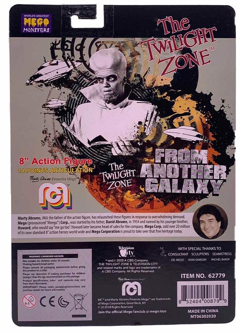 Mego Horror Wave 8 - Twilight Zone "To Serve Man" Kanamit 8" Action Figure Mego Horror Wave 8 - Twilight Zone "To Serve Man" Kanamit 8" Action Figure